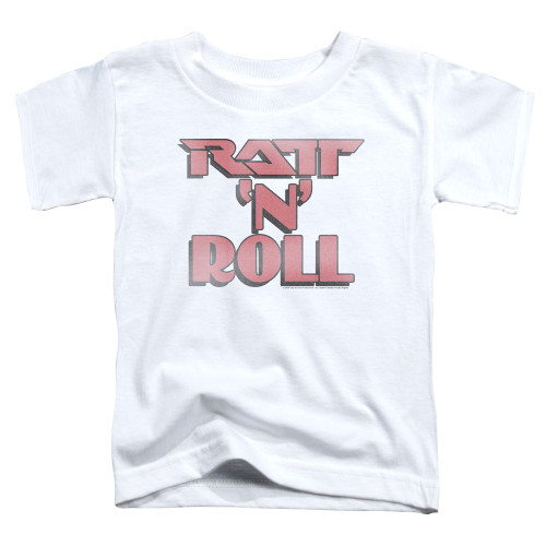 Ratt Ratt 'N' Roll Toddler T-Shirt White