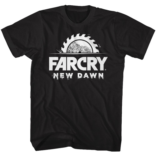 Far Cry Saw Black Adult T-Shirt