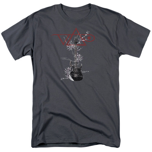 Steve Vai Axe S/S Adult 18/1 T-Shirt Charcoal