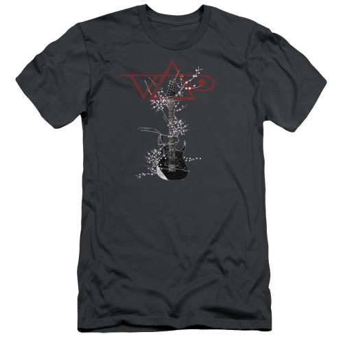 Steve Vai Axe S/S Adult 30/1 T-Shirt Charcoal