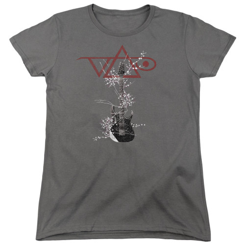 Steve Vai Axe S/S Women's T-Shirt Charcoal