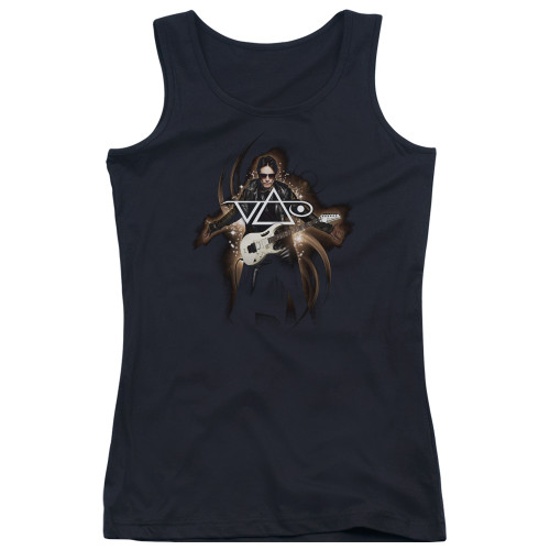 Steve Vai Guitar Junior Women's T-Shirts Tank Top Black