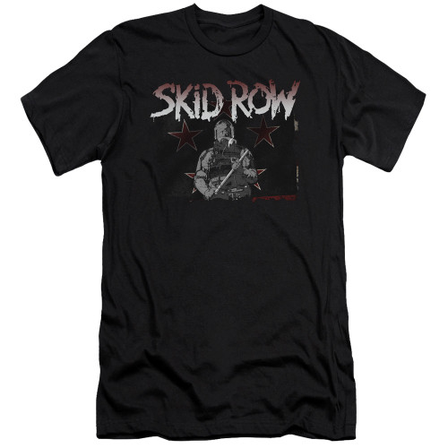 Skid Row Unite World Rebellion Premuim Canvas Adult Slim Fit 30/1 T-Shirt Black