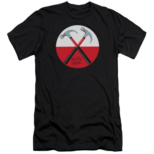 Roger Waters Pink Floyd Hammers Adult 30/1 T-Shirt Black