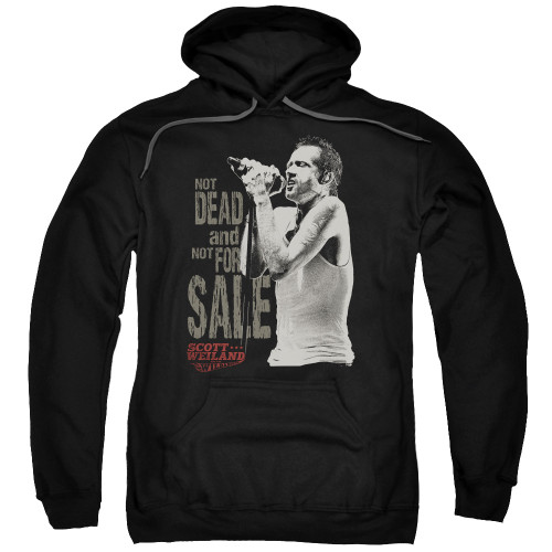 Scott Weiland Not Dead Adult Pullover Hoodie Sweatshirt Black