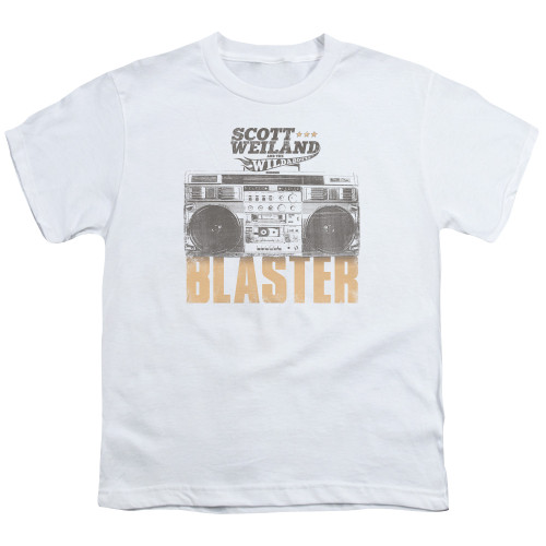 Scott Weiland Blaster Youth T-Shirt White