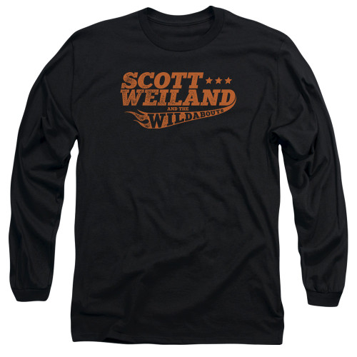 Scott Weiland Logo Adult Long Sleeve T-Shirt Black
