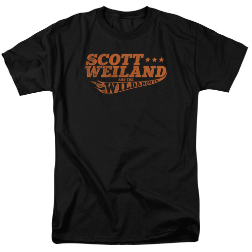 Scott Weiland Logo Adult 18/1 T-Shirt Black