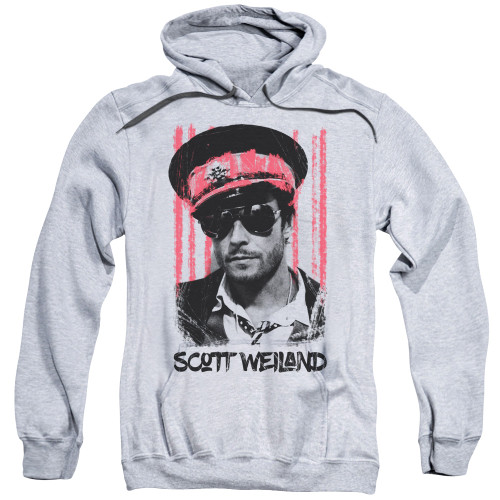 Scott Weiland Black Hat Adult Pullover Hoodie Sweatshirt Athletic Heather