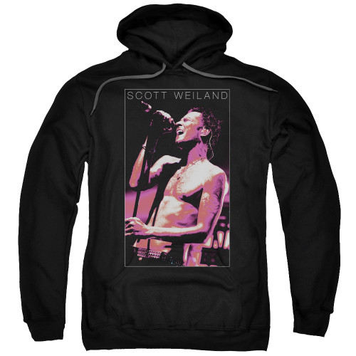Scott Weiland Vocal Blast Adult Pullover Hoodie Sweatshirt Black