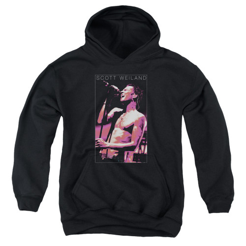 Scott Weiland Vocal Blast Youth Pullover Hoodie Sweatshirt Black
