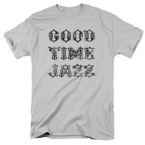 Good Time Jazz GTJ Vintage Adult 18/1 T-Shirt Silver