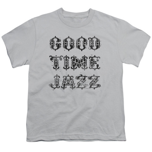 Good Time Jazz GTJ Vintage Youth T-Shirt Silver