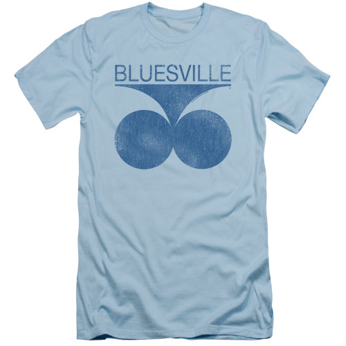 Bluesville Retro Bluesville Adult 30/1 T-Shirt Light Blue