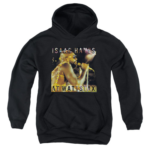 Isaac Hayes At Wattstax Youth Pullover Hoodie Sweatshirt Black