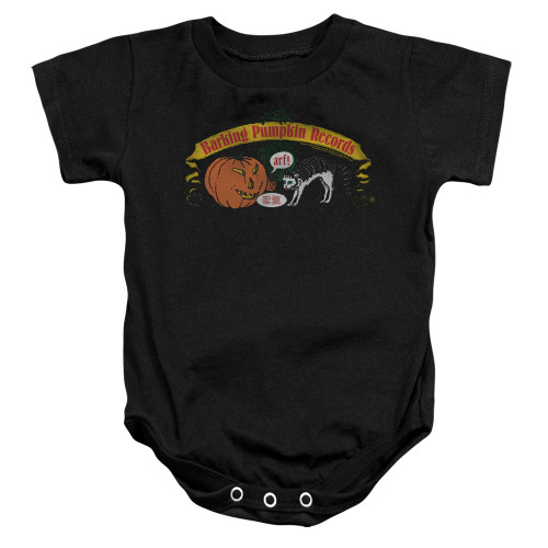 Frank Zappa Barking Pumpkin Baby Onesie T-Shirt Black