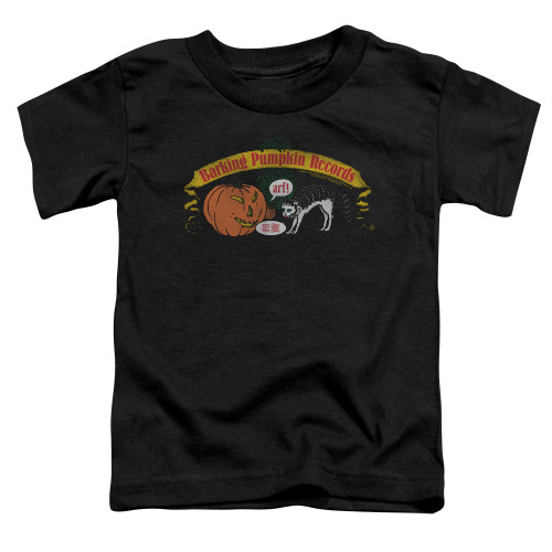 Frank Zappa Barking Pumpkin Toddler T-Shirt Black