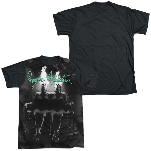Jane's Addiction Nothing's Shocking Adult Sublimated T-Shirt White/Black