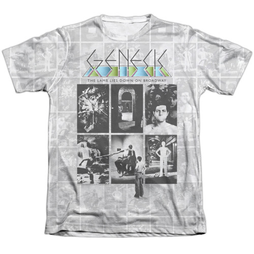 Genesis Lamp Adult Sublimated T-Shirt White