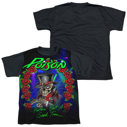 Poison Good Time Live Youth Sublimated T-Shirt White