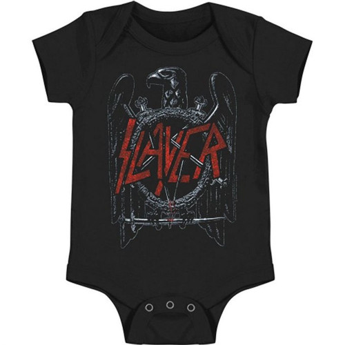 Slayer Black Eagle Baby Romper Shirt