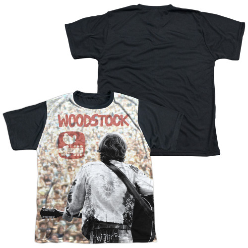 Woodstock Apart From The Crowd Youth Sublimated T-Shirt White