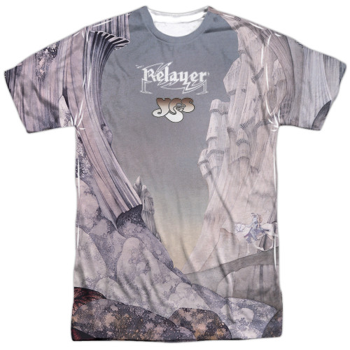 Yes Relayers Sub Adult Sublimated Crew T-Shirt White