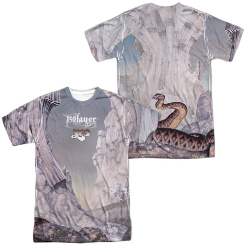 Yes Relayers Sub (Front/Back Print) Adult Sublimated Crew T-Shirt White