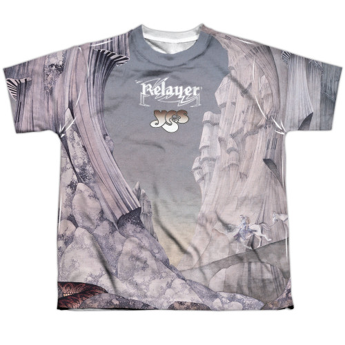 Yes Relayers Sub Youth Sublimated Crew T-Shirt White