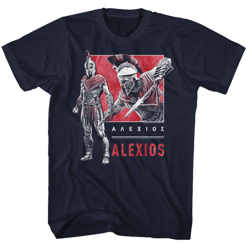 Assassin's Creed Alexios Navy Adult T-Shirt