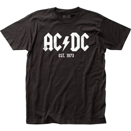 AC/DC Est. 1973 Classic Fitted Jersey T-Shirt