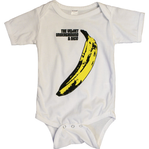 Velvet Underground Baby Banana Classic Infant Baby Romper Onesie