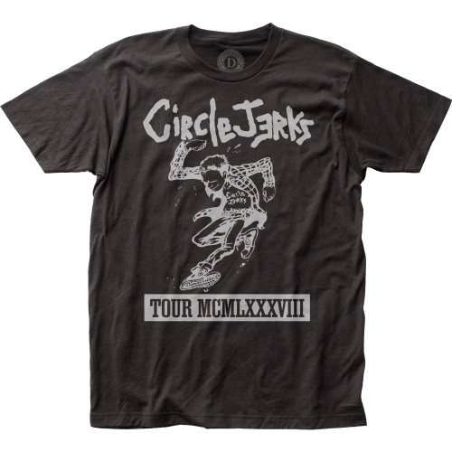 Circle Jerks 1988 Tour Fitted Jersey Classic T-Shirt