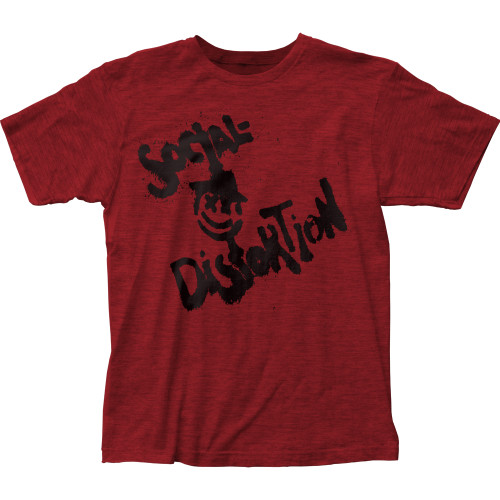Social Distortion Mainliner Single Classic Fitted Jersey T-Shirt