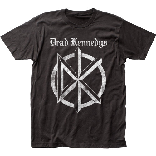 Dead Kennedys Distressed Old English Logo Classic Fitted Jersey T-Shirt