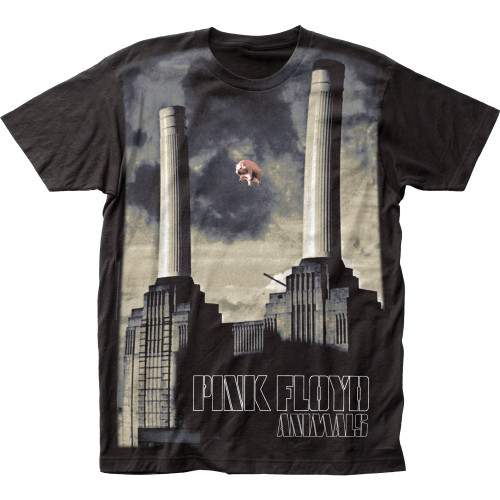 Pink Floyd Animals Classic Big Print Subway T-Shirt