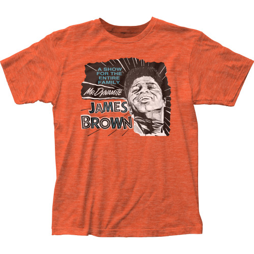 James Brown Mr.Dynamite Classic Fitted Jersey T-Shirt