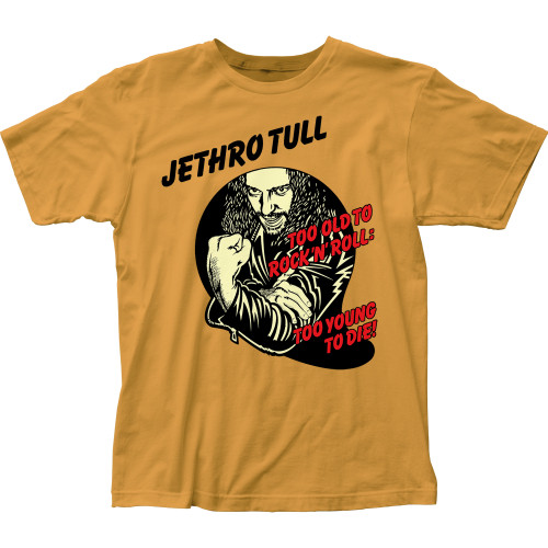 Jethro Tull Too Young to Die Classic Fitted Jersey T-Shirt