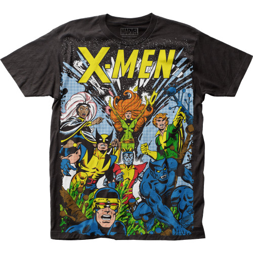 X-Men The Gang Big Print Subway T-Shirt