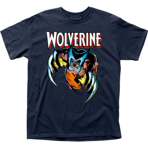 Wolverine Attack Adult T-Shirt