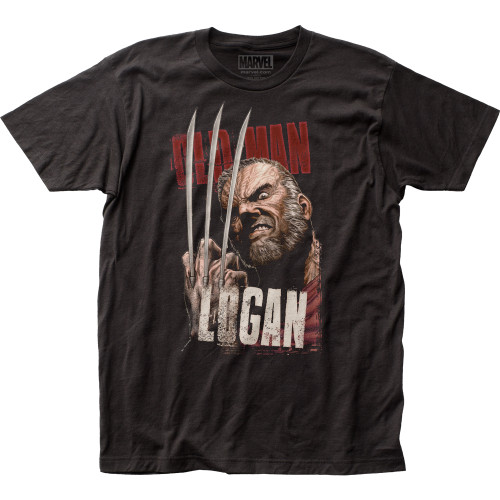 Old Man Logan Fitted Jersey T-Shirt