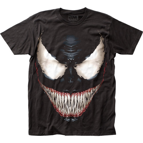 Venom Sinister Smile Fitted Jersey T-Shirt