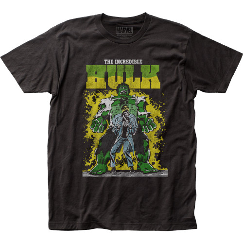 The Incredible Hulk Transforming Fitted Jersey Classic T-Shirt