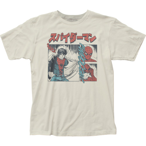 Spider-Man The Manga Classic Fitted Jersey T-Shirt