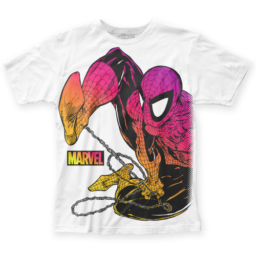 Spider-Man Chromatic Classic Fitted Jersey T-Shirt