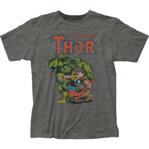 Thor vs. Hulk Fitted Jersey T-Shirt