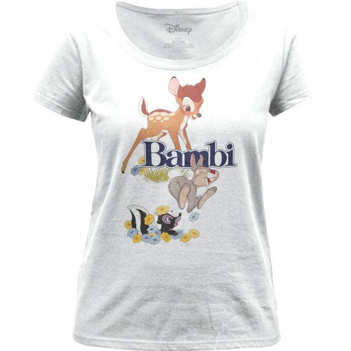 Bambi Women's Scoop Neck T-Shirt