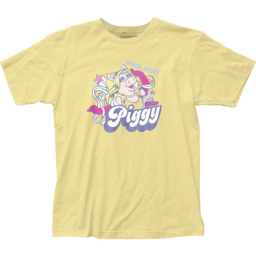 The Muppets Miss Piggy Fitted Jersey T-Shirt