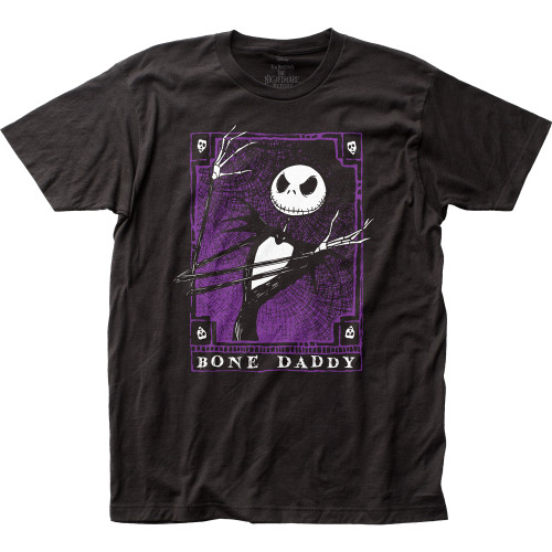The Nightmare Before Christmas Bone Daddy Fitted Jersey T-Shirt
