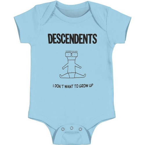 Descendents I Don't Want To Grow Up Baby Romper T-Shirt